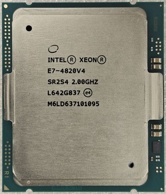 Intel Xeon E7-4820 v4 SR2S4 2.00 GHz, 25 MB, 10 Core, LGA2011-1, 115W CPU
