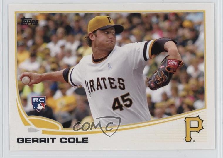 2013 Topps Update Gerrit Cole (Yellow Hat Horizontal) #US150 1m0p