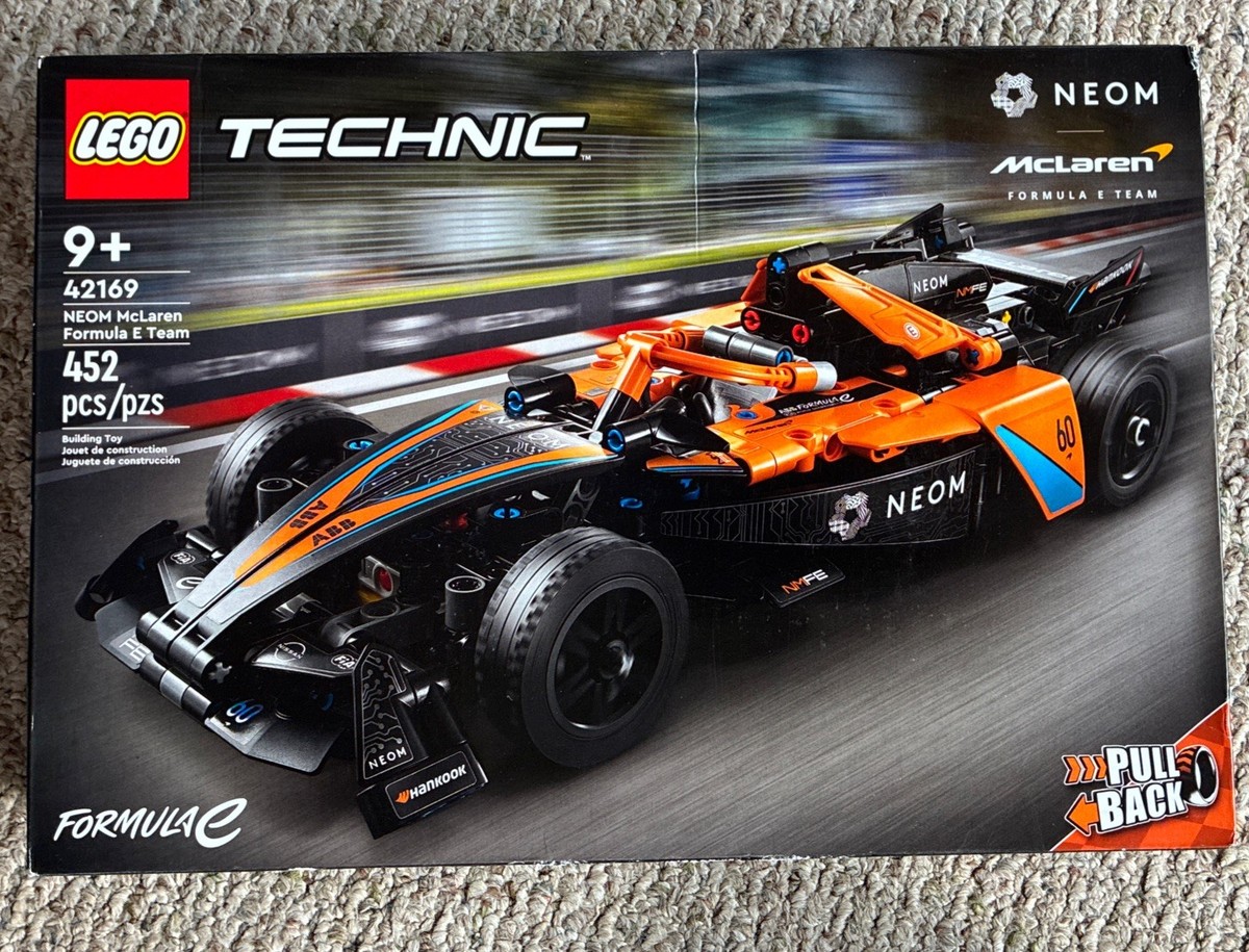 LEGO TECHNIC: Neom Mclaren Formula E Race Car (42169) for
