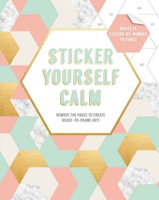 Sticker Yourself Calm: Makes 14 Sticker-by-Number Pictures: Remo