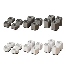 4Pcs Anti Vibration Pad Noise Reducing Feet Universal Leg Base Mat for Washing