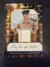 1/1 Keepsake Edition 2025 Douglas MacArthur Gold Vinyl American Flag Relic 01/01