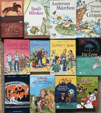 12 Kinderbücher Konvolut – Conni, Bibi & Tina, Grimm Andersen Märchen Lesebücher