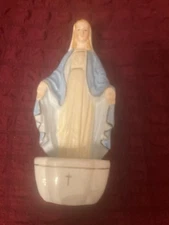 Mary Holy Water Holder