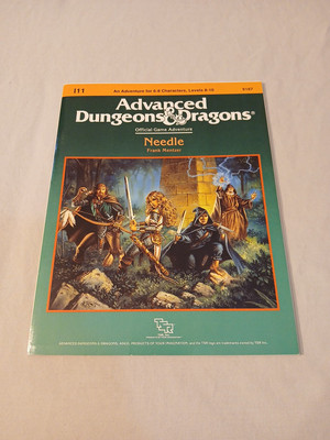 Vintage Dungeons and Dragons I11 Needle Very Fine Condition