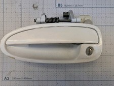 Oem 1994-2001 Acura Integra Front Driver Left Outside Door Handle White