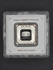 Geiger Edelmetalle Original 10 Gram Silver Square - In Capsule