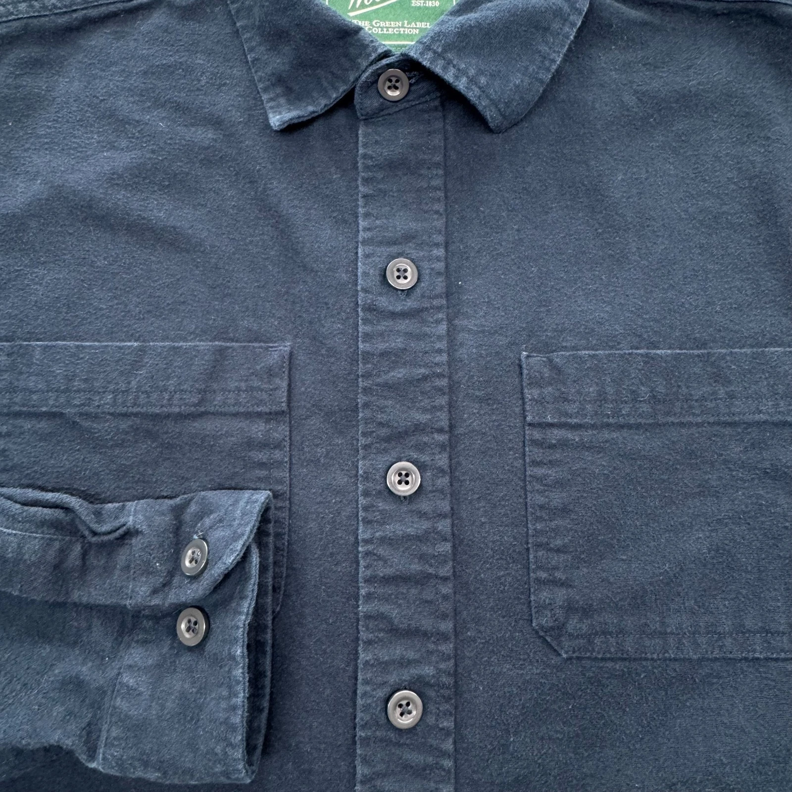 Woolrich Shirt Mens M Blue Flannel Long Sleeve Button Up Cotton Pockets
Opens in a new window or tab