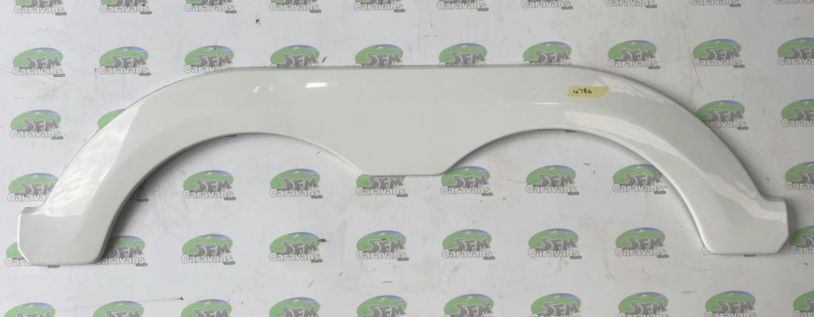 Coachman twin axle caravan wheel arch spat / plastic trim eBay