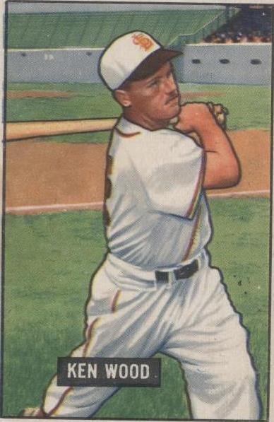 1951 Bowman - Ken Wood #209 - 1 of 1