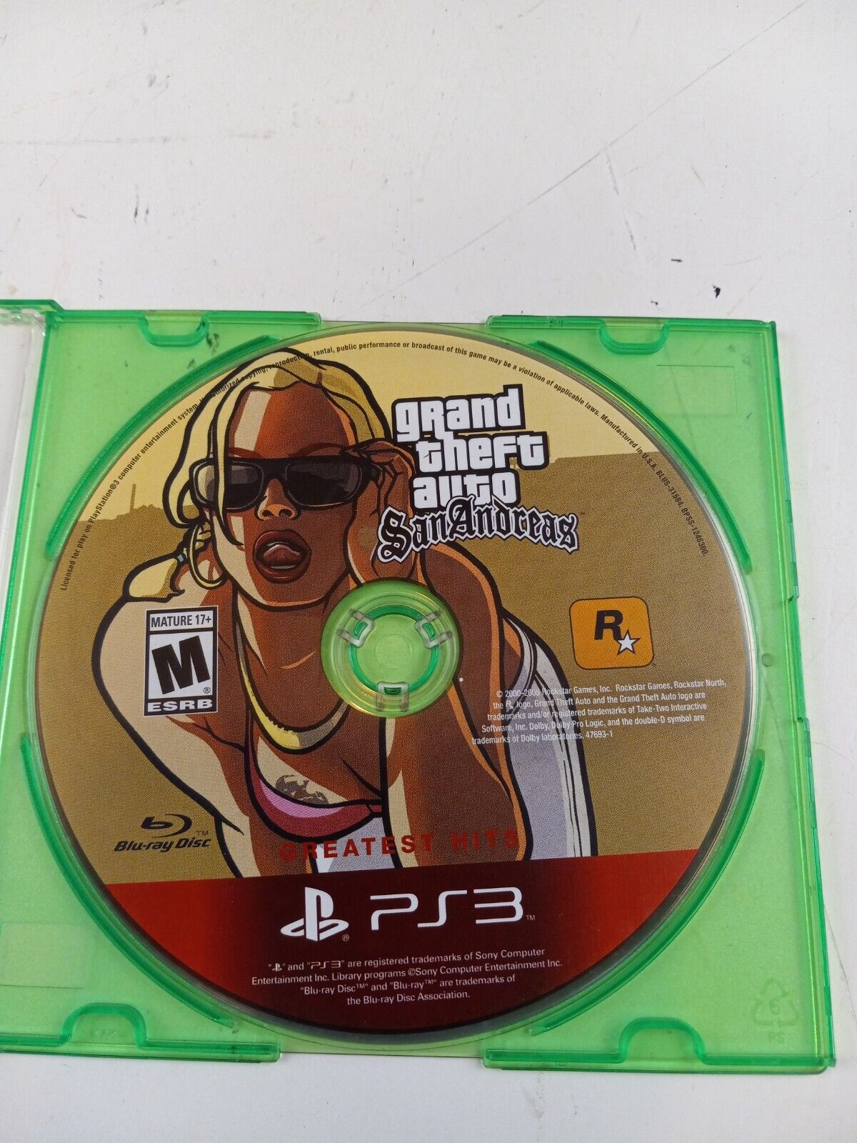 Grand Theft Auto: San Andreas, Rockstar Games, PlayStation 3, 710425476938