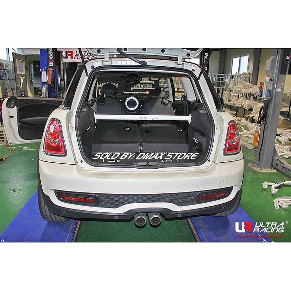 パーツ MINI Cooper Clubman MINI COOPER S R56 1.6T CLUBMAN 06-14 ULTRA RACING 2 POINTS REAR