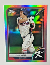 2023 Topps World Baseball Classic WBC - EUIJI YANG Rainbow Foil #68