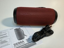 Sierra Water Resistant Speaker Bluetooth Color Burgundy