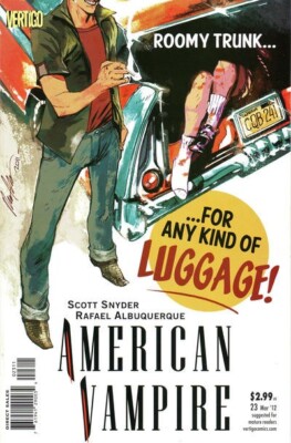 American Vampire #23; 2010 Vertigo/DC ; Scott Snyder; vampire; horror; FN