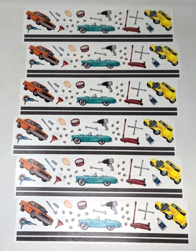 Creative Memories Great Lengths Sports Racing Swim Scrapbook Sticker 52 Lot DW22 - Image 3 of 4