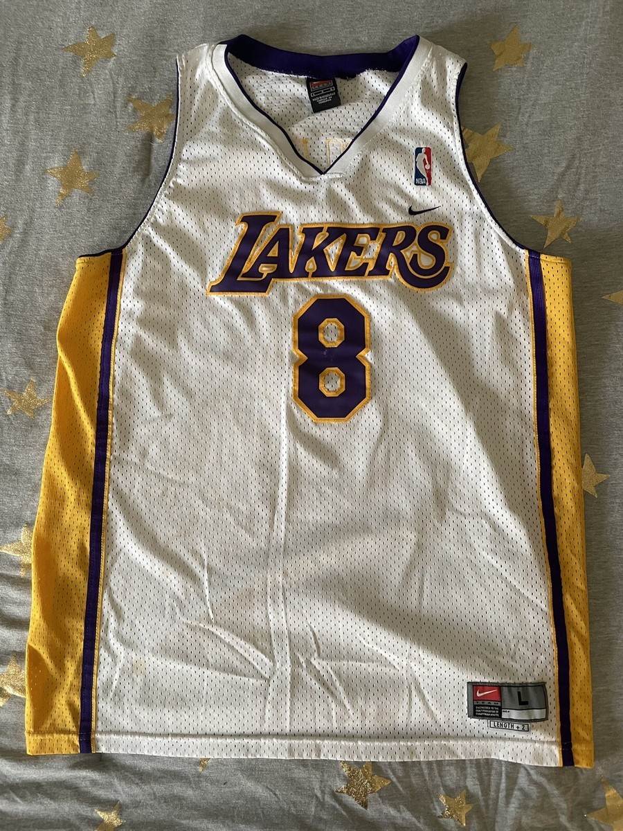 Logo Kobe Bryant Laker Number Vintage Nike Los Angeles Lakers Kobe