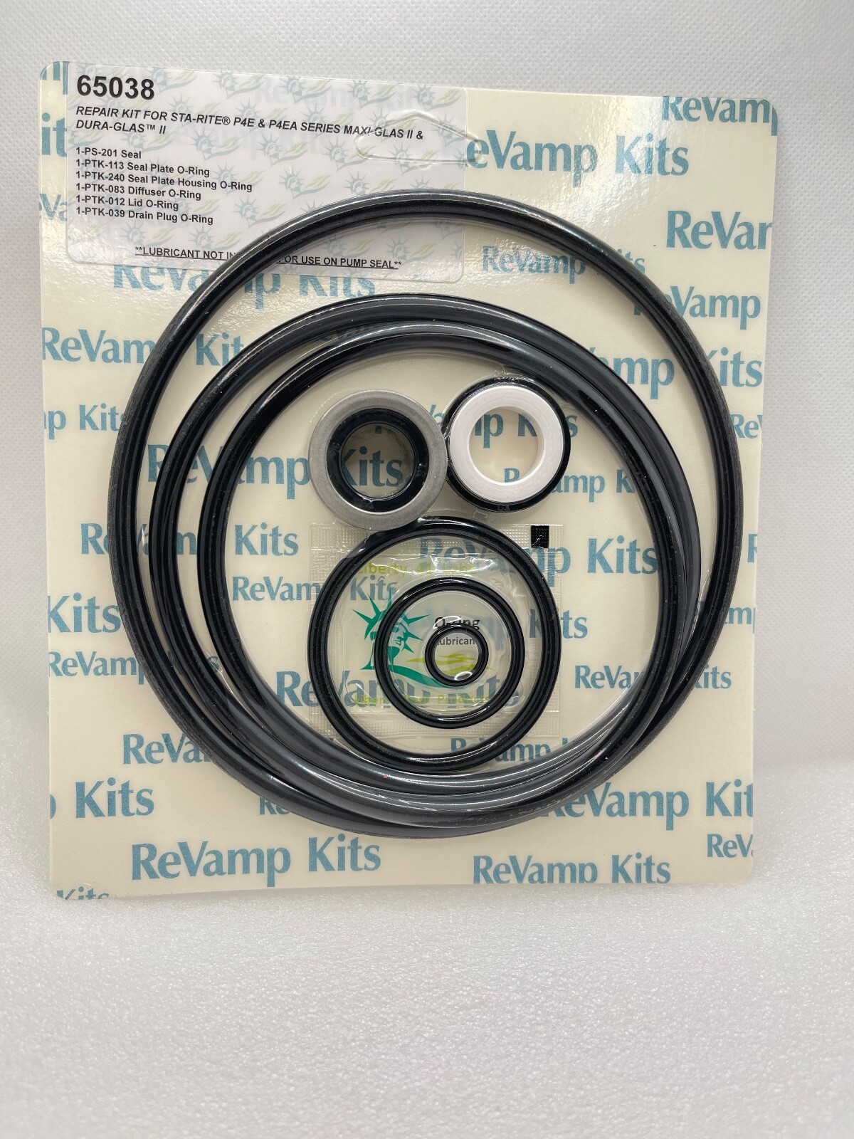 P4E P4EA DuraGlas II MaxEGlas 65038 ORing Repair Rebuild Kit For Sta