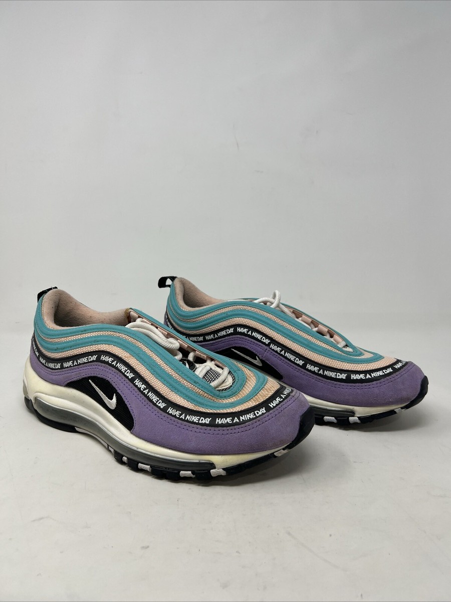 Nike Air Max 97 SE Have A Nike Day Size Womens Multicolor Running Shoes  (q5)