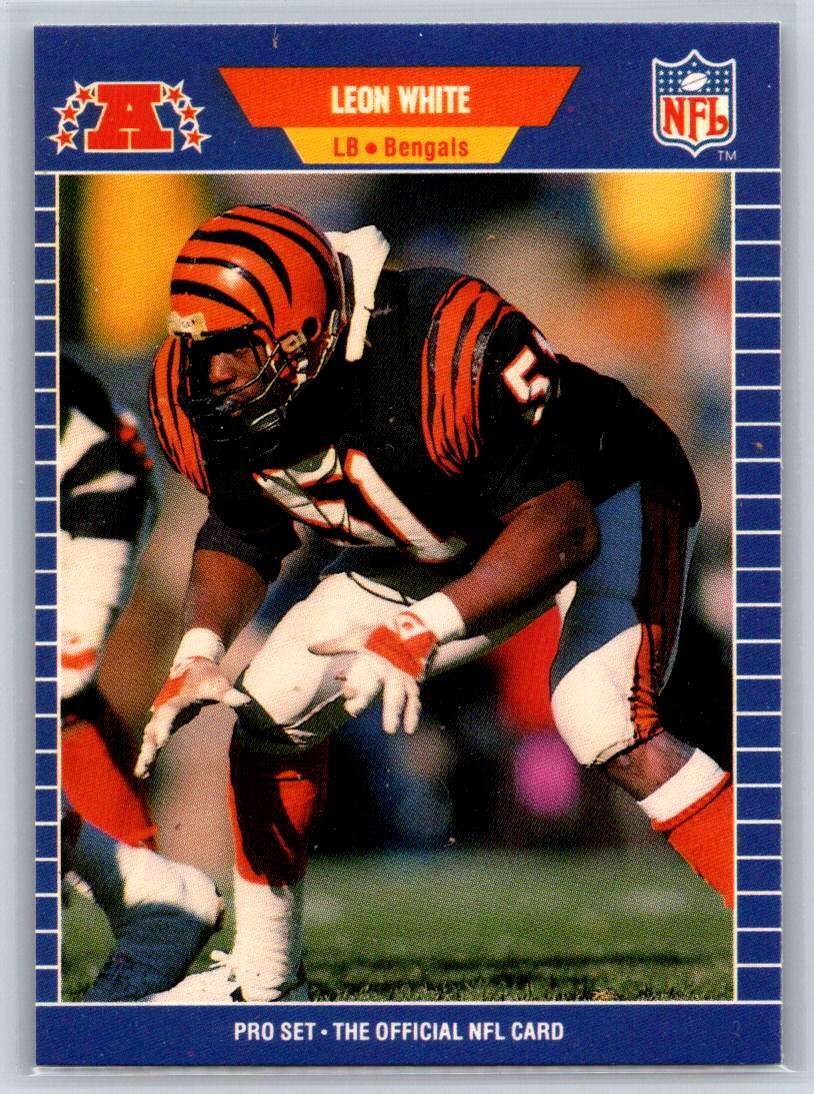 1989 Pro Set #69 Leon White
