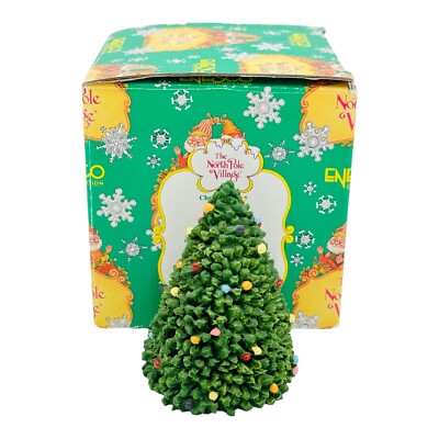 Enesco The North Pole Village Christmas Tree Sandy Zimnicki 615625 VINTAGE