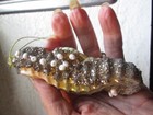 SUMMER GLASS ORNAMENT SEAHORSE RAZ IMPORTS BEACH BEADED GLITTER OCEAN FROSTY NEW — photo 3