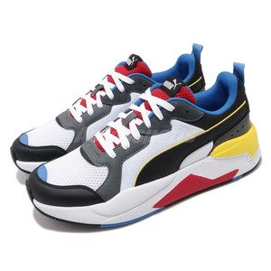 puma blue and yellow casual shoes