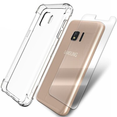 Anti-Bubble Screen Protector&TPU Case for MetroPCS Samsung Galaxy J2 2019 J260T1
