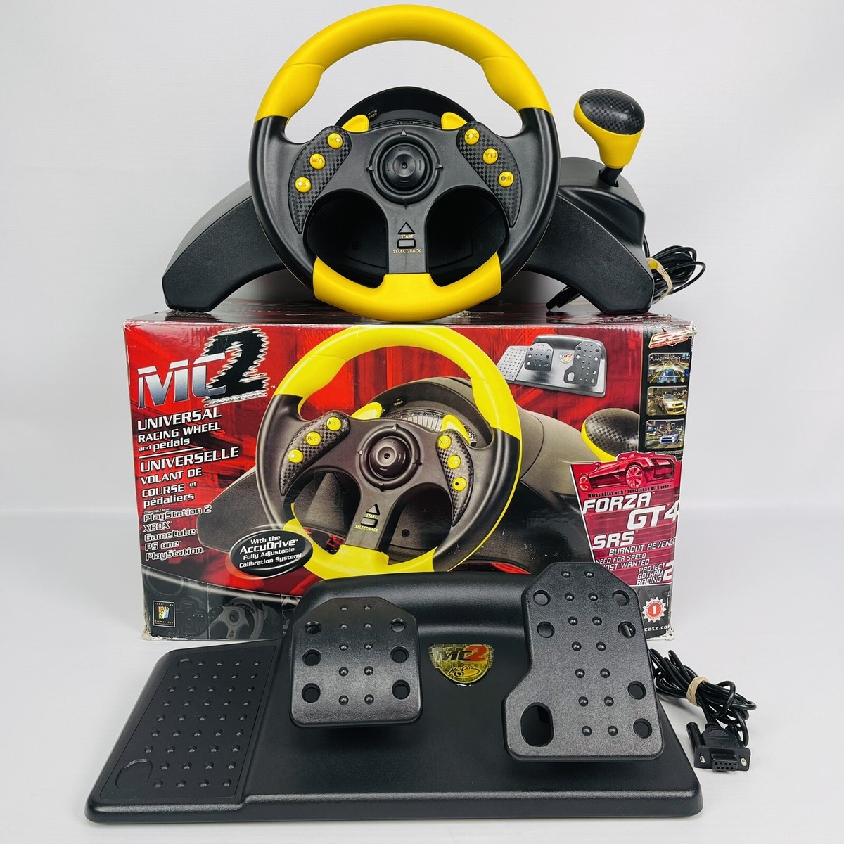 Mad Catz Steering Wheel Universal Game Controller Xbox