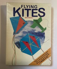 FLYING KITES by Ben Purcell with Kite Making Supplies Kit New from 1999