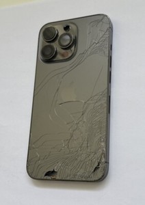 Original Apple iPhone 13 Pro Gehäuse Rahmen Glasbruch Für Refurbisch Schwarz