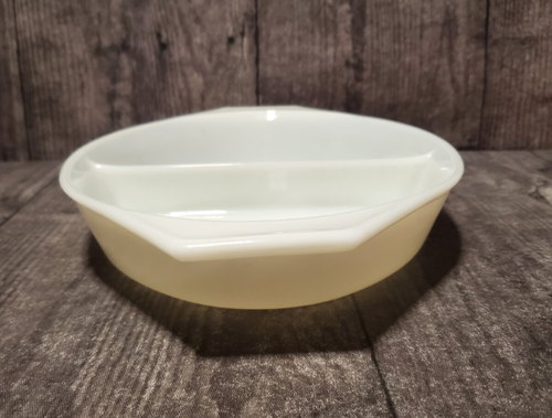 VTG Pyrex Town & Country Oval Divided Vegetable Dish **NO LID** 12 1/2 inch - Picture 2 of 10
