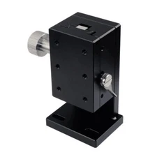 X Axis 4060 Dovetail Manual Trimming Platform Gear Sliding Stage Table 40*60mm