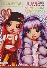 Rainbow Jumbo Coloring  Activity Book