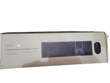 Wireless Keyboard and Mouse Combo - seenda Full Size Slim RECHARGEABLE Wireless
