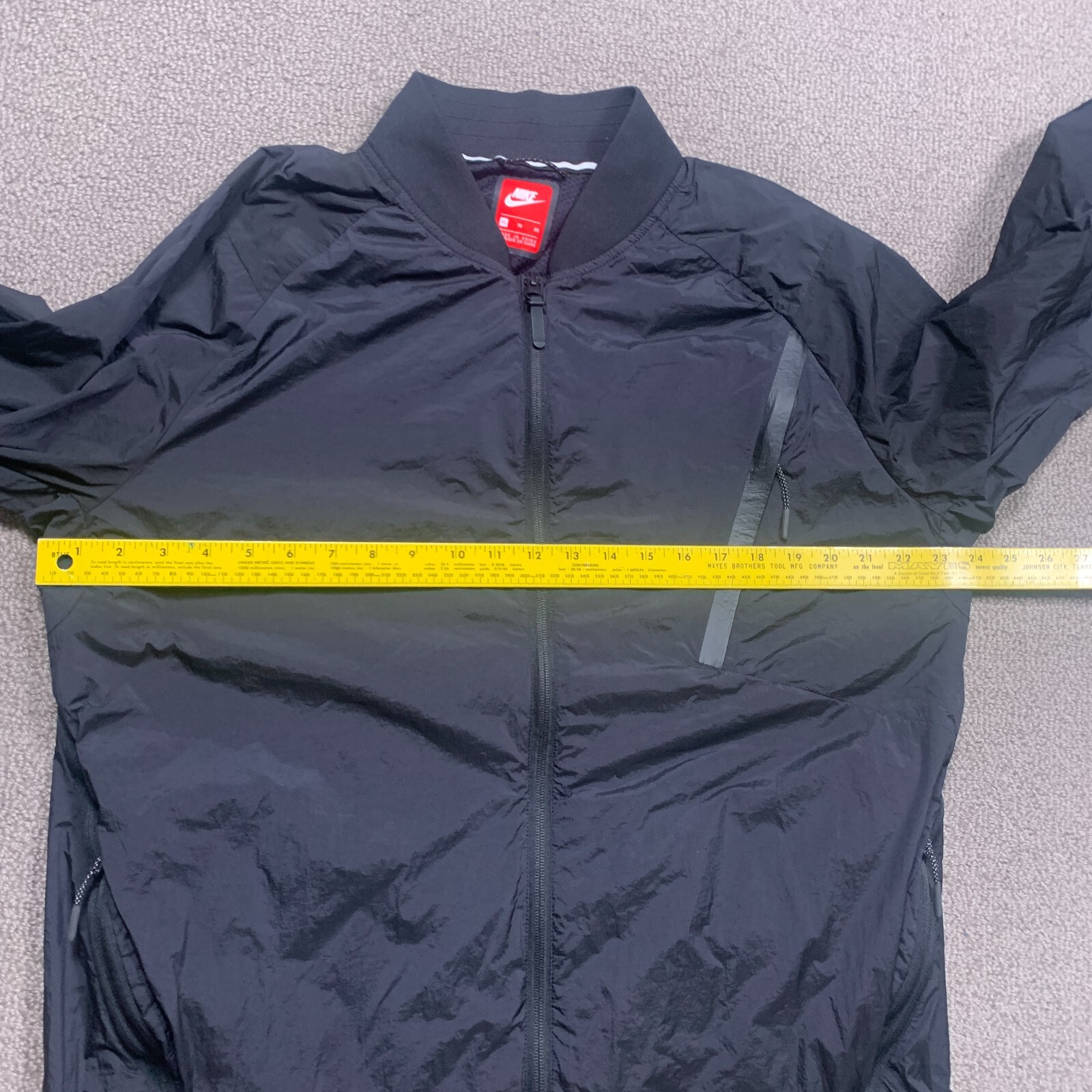 Nike Jacket Men Extra Large Black Tech Hypermesh … - image 6