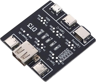 USB Data Line Detection Board DT3 USB-Kabeltester für IOS Android Micro-USB Type