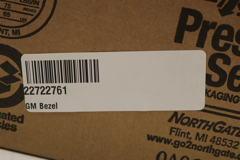 Manija de puerta interior trasera izquierda OEM GM 22722761 Chevy Cobalt Pontiac G5 05-07 nueva Foto 3 de 4