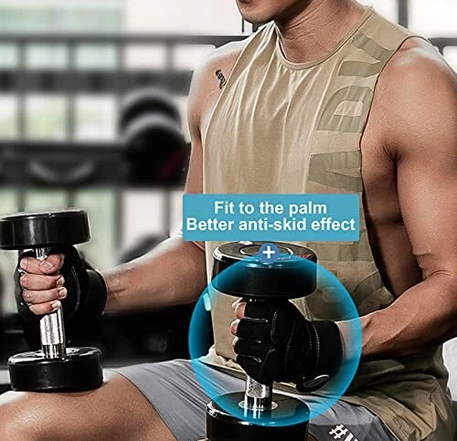 Guantillas Gym Guantes De Gimnasio Mujer Hombre Para Bicicleta nys......???? - Picture 4 of 7