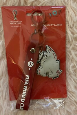 FIFA World Cup Qatar 2022 La'eeb Key Chain (FIFA Official Licensed Product)