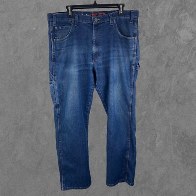 Dickies Jeans Mens 36 Blue Flex Regular Fit Relaxed Straight Leg Y2K 36x29 1/2