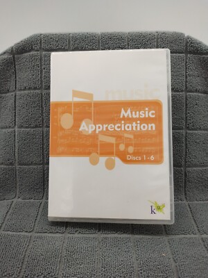 Music Appreciation Discs 1-6 for K/12 Program