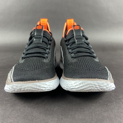 Under Armour Men's Curry 8 Flow Snake Black White Shoes
