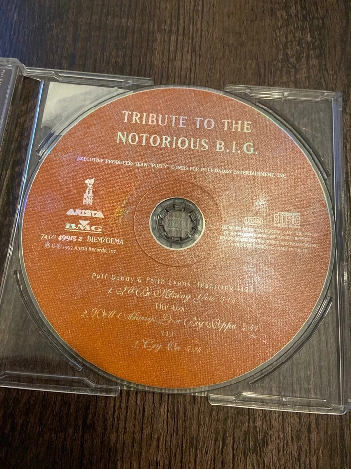 "Tribute to the Notorious B.I.G.: I'll be missing you" Maxi CD, P. Diddy - Bild 3 von 3