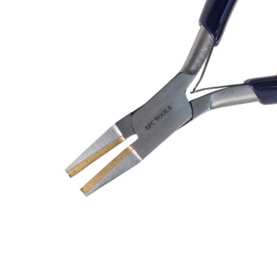 Flat Nose Pliers with Brass Jaws - SFC Tools - 46-228