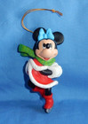 Disney Grolier Minnie Mouse Ice Skating Christmas Ornament in Box 001904 — photo 3