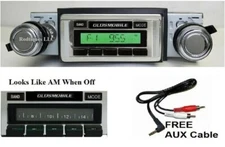 1970-1972 Cutlass Radio w/ FREE Aux Cable + 230 Stereo AM/FM