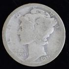 1921 Mercury Dime G Condition