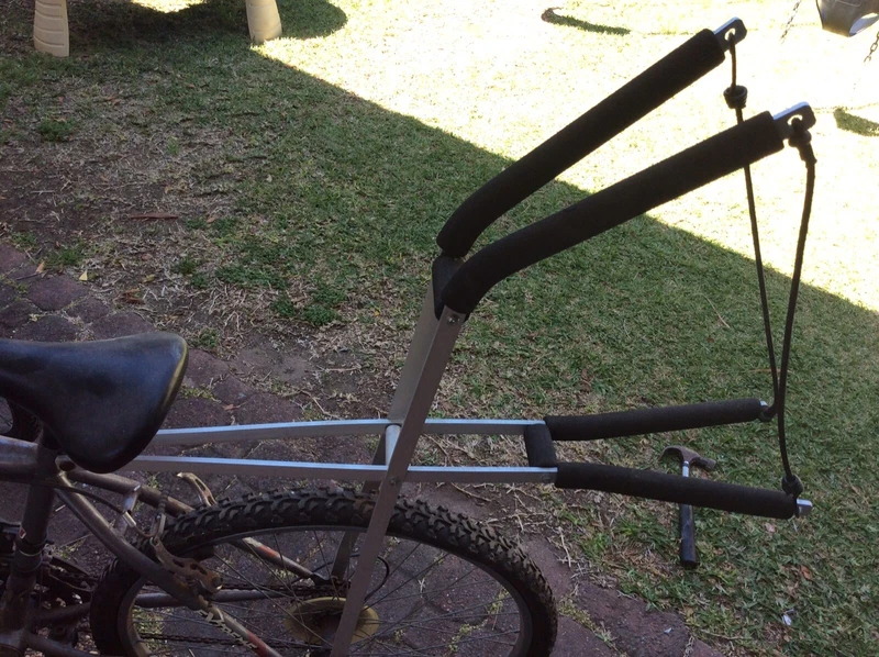bodyboard bike rack