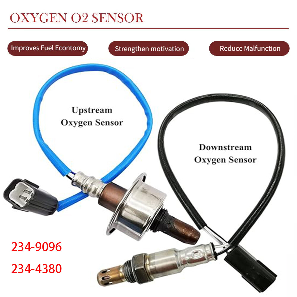 2-Pack Oxygen Sensor Set 234-9096 & 234-4380 For Nissan Cube, Versa, Sentra (2010-2012) – Upstream & Downstream